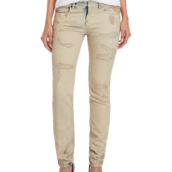 FAITH CONNEXION Distressed Slim Fit Jeans - Picture 1 of 3